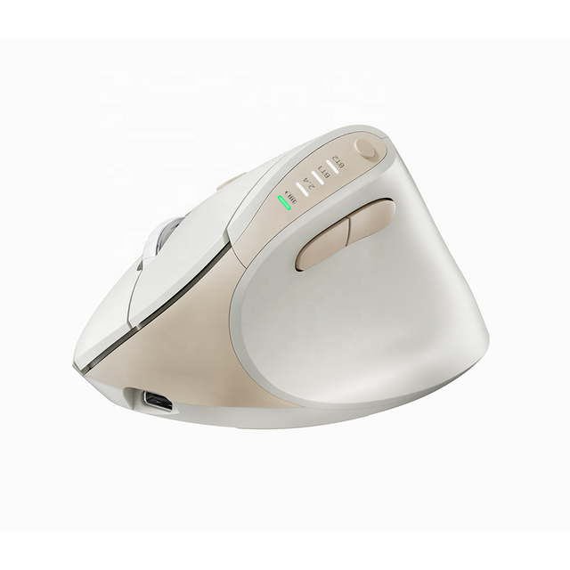 Ergonomic Vertical Mouse Rechargeable 2.4G  Dual Mode Wireless for PC Tablet 3200 DPI 6D USB Receiver