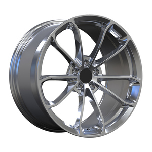 Roue forgée personnalisée 5x108 5x112 5x120 5x114.<span class=keywords><strong>3</strong></span> 18 <span class=keywords><strong>pouces</strong></span> pour roues de voiture <span class=keywords><strong>Tesla</strong></span> modèle <span class=keywords><strong>3</strong></span> Stylaing haute performance - Product Image 1