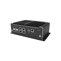 Mini PC Firewall AISTONE con CPU C3958 de 16 Núcleos y 16 Subprocesos, 2xDDR4+4x 10G SFP+ 4 LAN 2.5G, Dispositivo Router PfSense/OPNsense