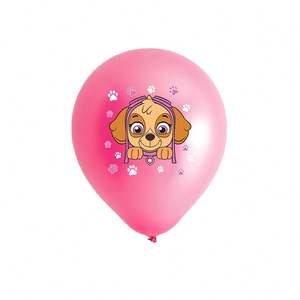 Globos de látex con pata de perro de 12 pulgadas, accesorios <span class=keywords><strong>para</strong></span> perros de dibujos animados <span class=keywords><strong>para</strong></span> el Día de los niños y decoraciones <span class=keywords><strong>para</strong></span> fiestas de cumpleaños, globo de patrulla canina - Product Image 6