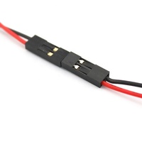 DuPont 2.54mm Pitch 1/2/3/4/5/6/7/8 Pin konektor Pria Wanita Harness Breadboard kawat Jumper