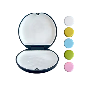 Wholesale Hot Sale <strong>Plastic</strong> Invisible Orthodontic Aligners Braces Denture Storage Box <strong>Retainer</strong> for <strong>Teeth</strong> Whitening Accessory - Product Image 1
