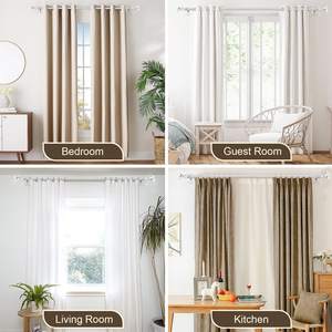 Offre Spéciale : Tringles à Rideaux Modernes en Métal Longues, Prêtes à l'Expédition, Personnalisables, Prix de Gros Direct Usine - Product Image 5