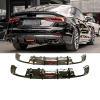 Kit carrosserie en fibre de carbone de haute qualité Diffuseur arrière avec feux horizontaux pour Audi S5 (année modèle 2017 - 2020) de la série A5