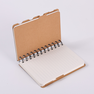 <span class=keywords><strong>Cuaderno</strong></span> <span class=keywords><strong>con</strong></span> Cubierta de Papel Kraft, Encuadernación en <span class=keywords><strong>Espiral</strong></span>, Logotipo Impreso, Páginas Interiores <span class=keywords><strong>con</strong></span> Líneas Horizontales y <span class=keywords><strong>Separadores</strong></span>, Impresión Clara - Product Image 2