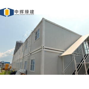 CGCH case prefabbricate di lusso da 20 piedi con cucina, bagno casa container nera con uso in <span class=keywords><strong>hotel</strong></span> con una camera da letto - Product Image 3