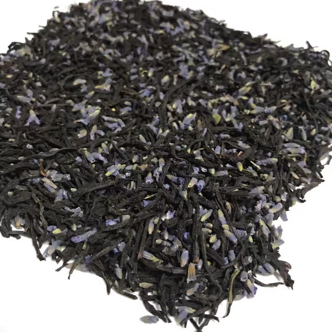 T238 Chinese Gemengde Thee Lavendel Earl Grey Grijs Smaak Geur Zwarte Thee