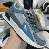 Chaussures de marche décontractées pour hommes à semelle épaisse et résistantes à l'usure, design simple, styles variés, vente en gros à prix réduit