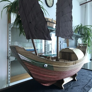 Modèle de <span class=keywords><strong>voilier</strong></span> artisanal de haute qualité, cadeau nautique personnalisé, 100 cm, modèle de <span class=keywords><strong>voilier</strong></span> FUCHUAN - Product Image 4