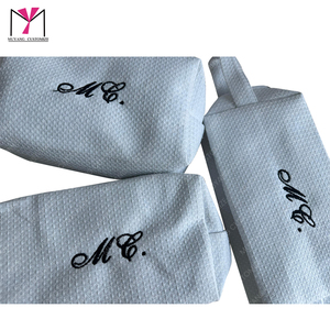 MUYANG 2026 New Product Fashion Embroidered Zipper <b>Handbag</b>-Portable Large Capacity Cosmetic Bag with Soft Handle - Product Image 4