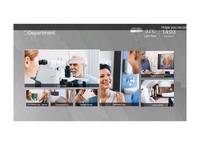 Système IPTV hospitalier Dibvision prenant en charge les messages de bienvenue, la diffusion en direct, la VOD et les introductions culinaires
