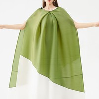 Robe longue ample Miyake grande taille avec boutons et perles, style décontracté, pour mariage et fête de Pâques – Collection été 2023