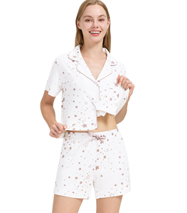 Ensemble de pyjamas pour femmes, prêt à expédier, vêtements de nuit à bas prix, commande d'une seule pièce, vêtements de détente pour femmes, vêtements de nuit, prêt à expédier - Product Image 1