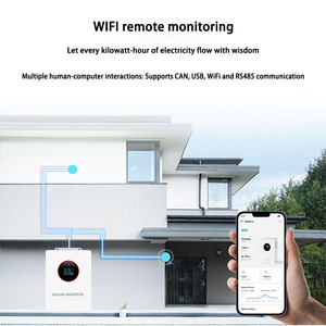 <span class=keywords><strong>Inversor</strong></span> solar de onda sinusoidal pura 1KVA 2KVA Pantalla LCD IP65 Off-Grid MPPT Fase única y dividida AC <span class=keywords><strong>Tipo</strong></span> de batería de litio con descuento - Product Image 6
