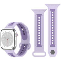 Correa de Reloj Inteligente de Silicona con Imanes de Doble Color Soonleader de 22 mm para Reloj, Diseño Sencillo, Estilo Lujoso/Deportivo/Moda
