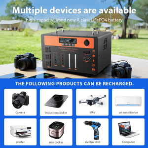 Station d'alimentation portable avec sortie AC 220V pour l'alimentation d'urgence à domicile et en extérieur - Product Image 5