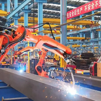 Nuevo Robot de Soldadura Automático Inteligente para Estructuras de Acero con Tasa de Ciclo de Trabajo del 100%