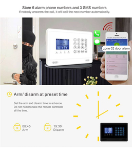 Tuya Smartlife 4 gam Gateway GSM Wifi Hub báo động Home Hệ thống an Ninh với multi-ngôn ngữ - Product Image 4
