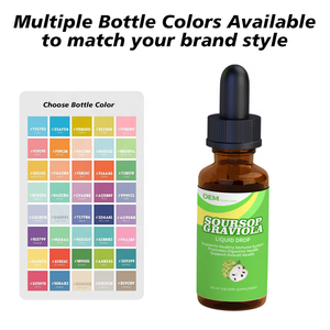 Gotas Líquidas de Guanábana al por Mayor, Refuerzo Inmunológico, Apoyo Celular, MOQ Flexible, Empaque Personalizado, Múltiples Diseños de Etiquetas - Product Image 6