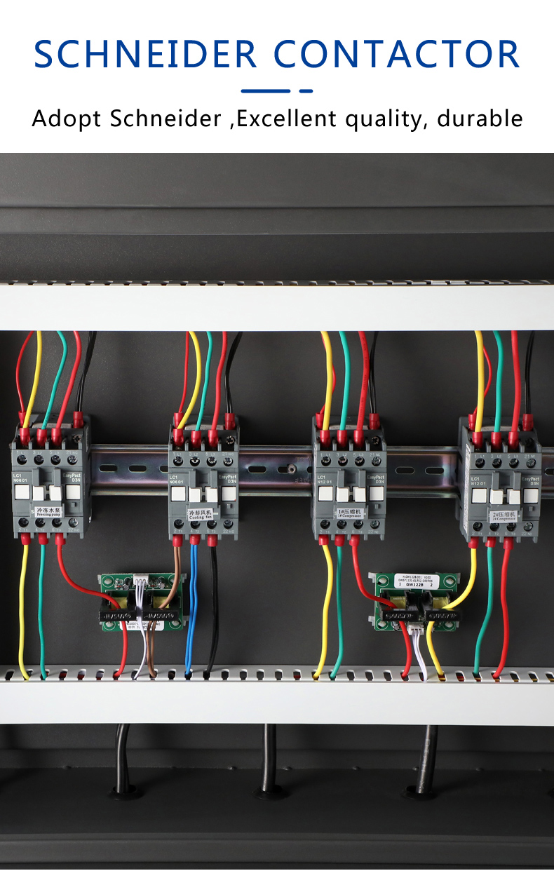 Lechang CE standard 10HP plastic processing industrial air cooled water chiller