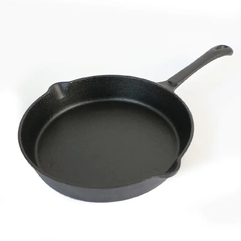 SJP094 Chất Lượng Cao Cookware Fry Pan Đa Chức Năng Lodge Skillet Tấm Không Dính Bếp Ware Die Cast Sắt Chảo Chiên