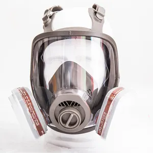 Coaling ve madencilik sanayi için kendinden emişli filtreleme tipi koruyucu tam yüz gaz maskesi