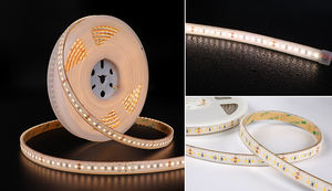 Bandes lumineuses LED en cuivre blanc personnalisables et dimmables IP68 140LEDs/m pour l'éclairage domestique, hôtelier, commercial et hydroponique - Product Image 5