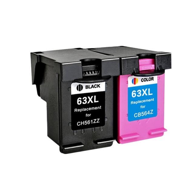 Prospect 63XL 63 XL Dye Ink Remanufactured Compatible Deskjet 1110 2130 3630 3830 OfficeJet Ink Cartridge for HP