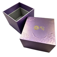 Boîte en carton pour montre, effet dorure à chaud, emballage de luxe haut de gamme, flacon de parfum pour Cologne, boîte cadeau beauté