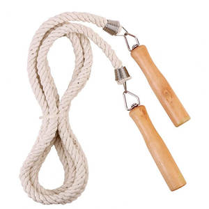 Cuerdas de saltar de madera duraderas de alta calidad al por mayor para fitness a bajo precio con etiqueta personalizada, cuerda de saltar de madera para entrenamiento en gimnasio - Product Image 6