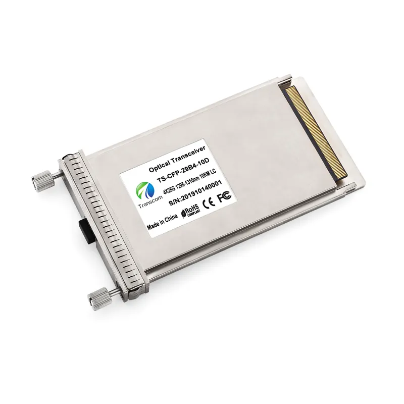 सीएफपी 100G ER4 1310nm 40km ऑप्टिकल ट्रान्सीवर संगत CFP-100GBASE-ER4 Arista के स्विच के लिए मॉड्यूल