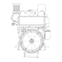 Moteur diesel marin haute performance 500 ch 300 ch 6 cylindres Moteur de machinerie marine Yuchai avec panneau de commande