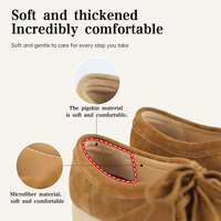 OEM/ODM Personnalisé Chaussures décontractées en cuir véritable de mouton respirant à lacets antidérapantes à semelle épaisse et souple pour hommes et femmes Printemps Automne