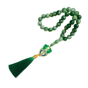 Rosario Tasby da trentatré perle, ciondolo dorato per la squadra di calcio, rosario Tasbih, vendita all'ingrosso di braccialetti mediorientali - Product Image 3