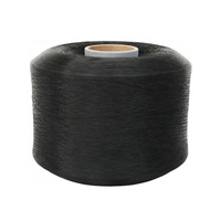 Factory Direct Sales FDY Black Common Polypropylene Yarn 150D-3000D Suitable for Luggage Straps Filament pp Yarn