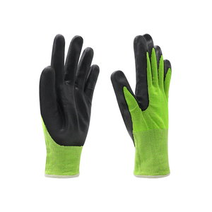 Gants de sécurité résistants aux coupures de niveau <span class=keywords><strong>D</strong></span>, enduits de nitrile en mousse - Product Image 6