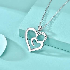 GP121 Sempre Mia Madre Per Sempre Mia Amica Ciondolo a Cuore per Collana <span class=keywords><strong>Gioielli</strong></span> Speciali per Donne Regali per la Festa della Mamma - Product Image 6