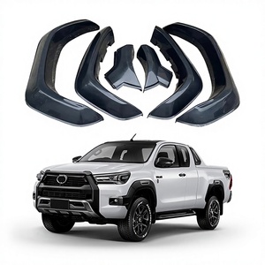GZDL4WD <span class=keywords><strong>Fender</strong></span> Flares Wheel Arch para HILUX Revo Rocco AN 110 120 130 hilux accesorios 2020 2021 2022 - Product Image 1