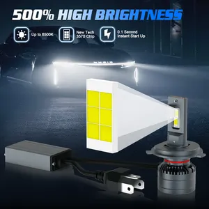 Gview g15 automóvel 12v 20000lm, sistemas de iluminação automática, super brilhante, 105w, luzes led, h19, h4, para carros