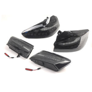 Luces traseras LED para BMW Serie 5 G30 G38 2017-2019, luces de freno con efecto de flujo, actualización. - Product Image 1