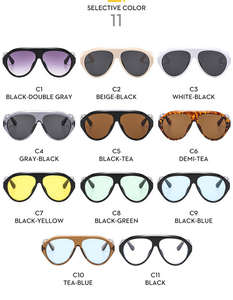 Nouvelles lunettes de soleil polarisées de luxe à monture large et confortable, style europé<span class=keywords><strong>en</strong></span> et américain, pour hommes et femmes, protection UV. - Product Image 6