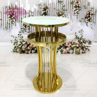 Comptoir de bar à café et jus de fruits en acier et en verre au design moderne pour la maison ou l'hôtel pour la location de mariage à vendre