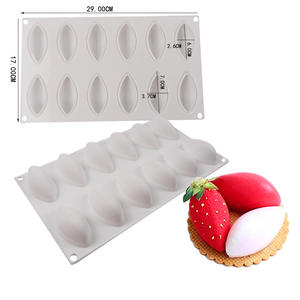 Moldes de Silicona para Pasteles de Gelatina <span class=keywords><strong>con</strong></span> Forma de Frutas Variadas, Moldes para Helados y Pudines, Moldes para <span class=keywords><strong>Chocolate</strong></span> para Hornear, Libres de BPA - Product Image 3