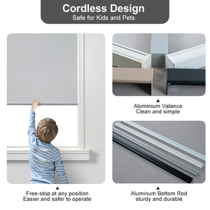 Persianas Eléctricas para Habitaciones, Sistema de Persianas Enrollables Eléctricas, Persianas Enrollables Motorizadas Inteligentes con Wifi Tuya - Product Image 5