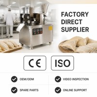 Machine automatique pour la fabrication de raviolis, samosas et empanadas pour usage domestique et restaurants, capacité de 150 kg/h