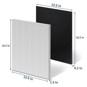 Than hoạt tính lọc tương thích với Winix C545 P150 B151 Máy lọc không khí phần 1712-0096-00 Bộ lọc không khí - Product Image 5