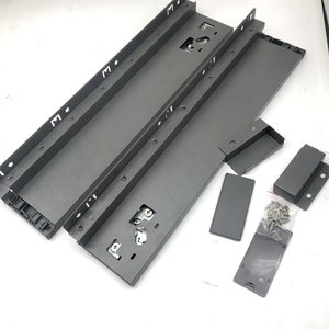 TK-W02 Thủy Lực Đôi Vuông Bar Hộp Kim Loại Ngăn Kéo Đường Ray Đầy Đủ Mở Rộng - Product Image 5