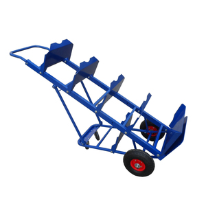 Carro de mano de almacenamiento de botellas de agua de 5-7 piezas de acero inoxidable con carro de mano resistente de cuatro ruedas - Product Image 6
