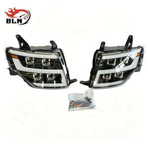 ชุดไฟหน้า LED สำหรับรถ SUV ขายส่ง อะไหล่ไฟรถยนต์สำหรับเปลี่ยนทดแทน สำหรับมิตซูบิชิ <span class=keywords><strong>ปา</strong></span><span class=keywords><strong>เจ</strong></span><span class=keywords><strong>โร่</strong></span> V93 V97 ติดตั้งง่าย - Product Image 6