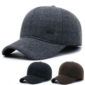 Hot Selling Autumn Winter <b>Baseball</b> Warm Hat Cheap Outdoor Sports Cap with Ear Protection for <b>Old</b> Men Fabric Feature Common - Product Image 1